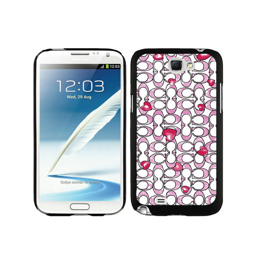 Coach Love Logo Pink Samsung Note 2 Cases DSS | Coach Outlet Canada